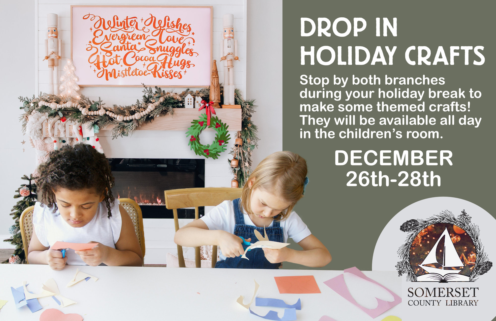 Drop In Holiday Crafts