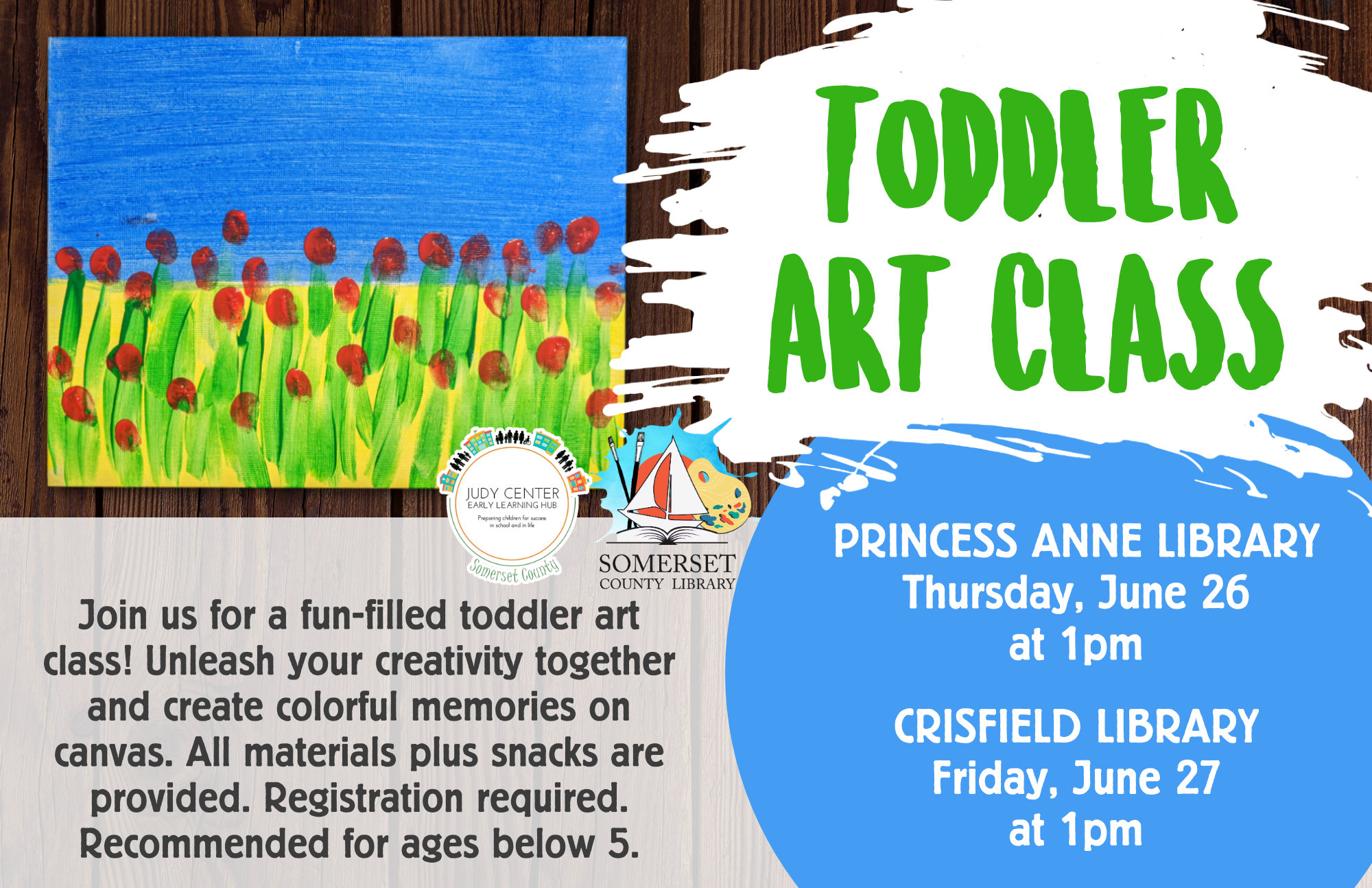 Toddler Art Class