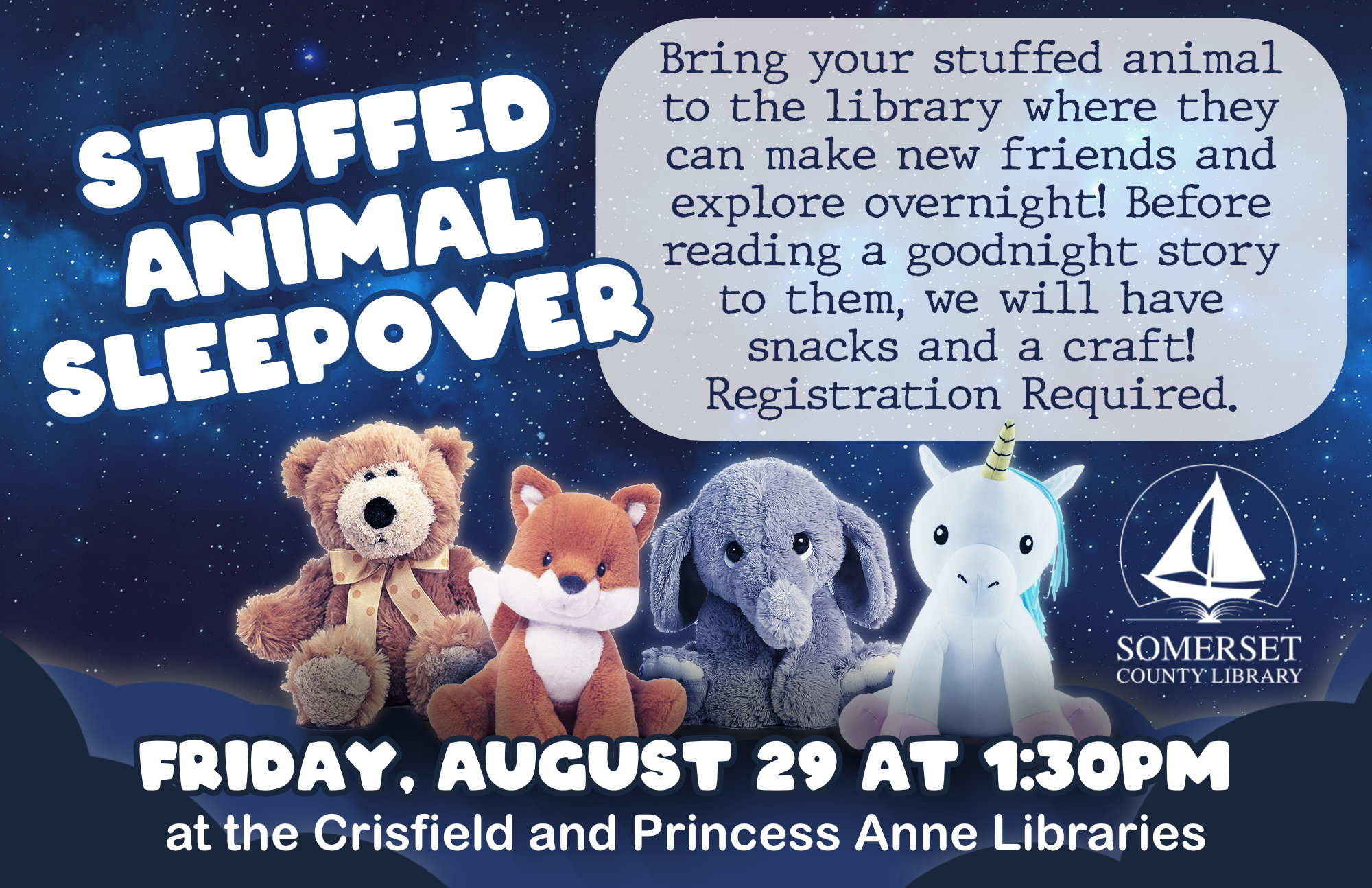 Stuffed Animal Sleepover
