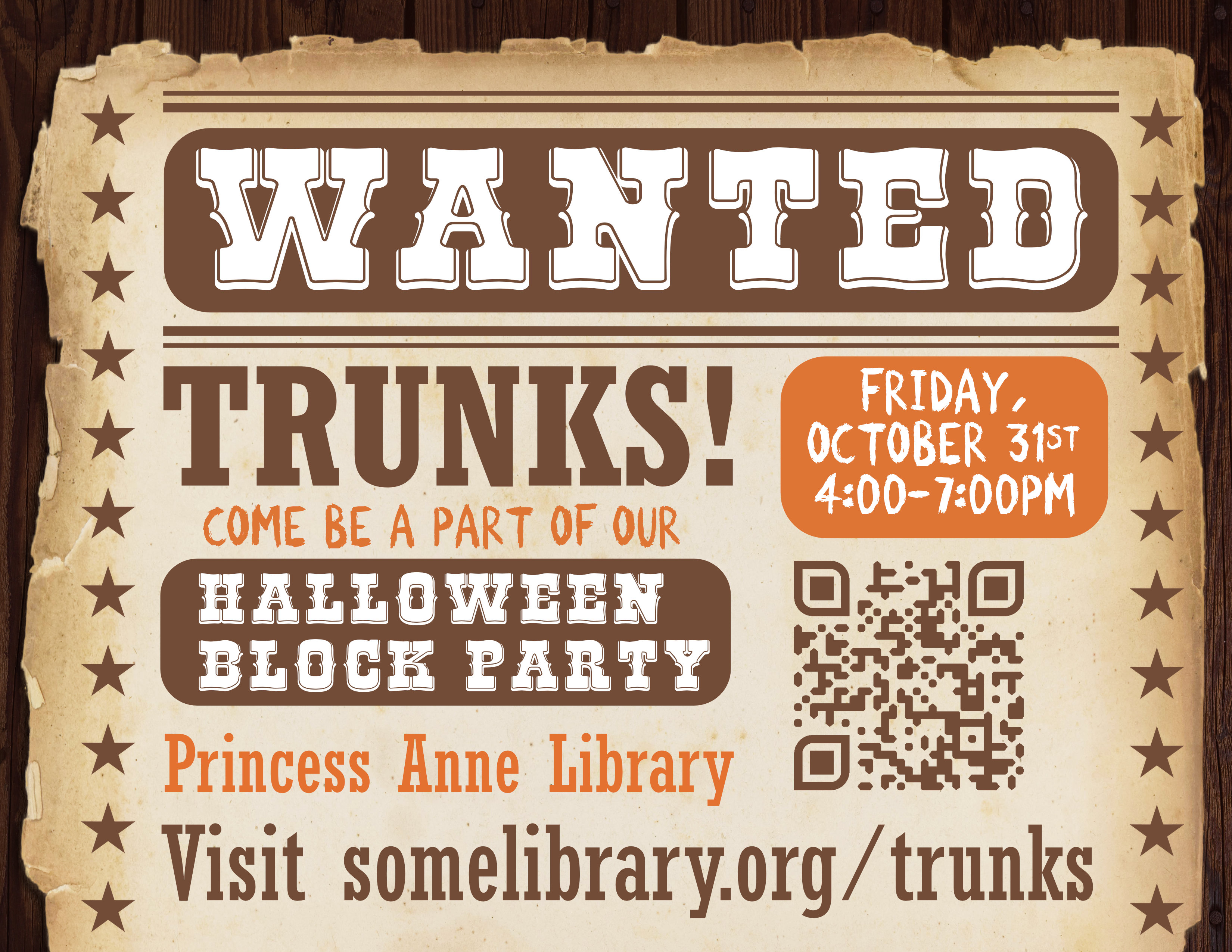 Trunk or Treat Recruiting